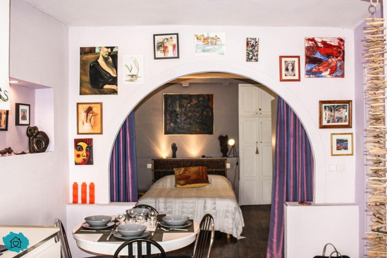 Atypique : Studio Artistique Au Coeur De Collioure. コリウール エクステリア 写真